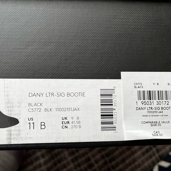 Coach Black Cowboy style ankle boots - Picture 5 of 6